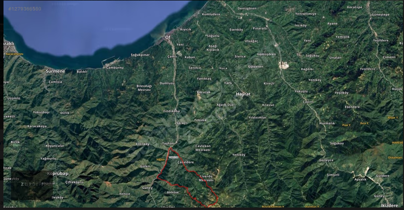 Z GROUP'DAN OF'DA ÇAY BAHÇESİ KÜÇÜK BİR EV YAPILABİLİR